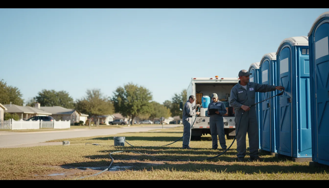 Long-Term Portable Toilet Rental in Ansonia, OH near me